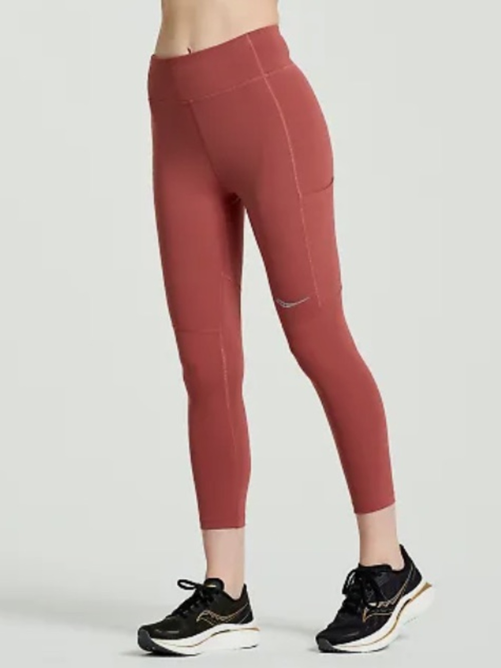 Saucony 7/8 Fortify Crop Tight in Apple Butter Style SAW800453